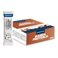 Barra Proteica - 12 Unidade de 30g Coco - NewNutrition*** Data Venc. 13/11/2023