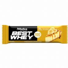 Barra Proteica Best Whey - 1 Barra 30g Banana Caramelizada - Atlhetica Nutrition