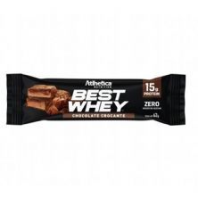 Barra Proteica Best Whey - 1 Barra 49g Chocolate Crocante - Atlhetica Nutrition