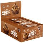 Barra Proteica Best Whey - 12 Barras 49g Peanut Butter - Atlhetica Nutrition