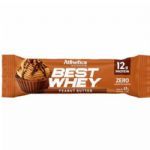 Barra Proteica Best Whey - 12 Barras 49g Peanut Butter - Atlhetica Nutrition