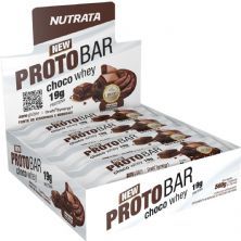 Barra Proto Bar - 8 Unidades de 70g Chocolate Meio Amargo com Nibs de Cacau - Nutrata