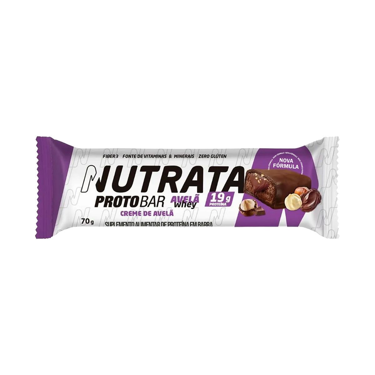 Barra Protobar Whey - 1 Unidade 70g Avel� - Nutrata