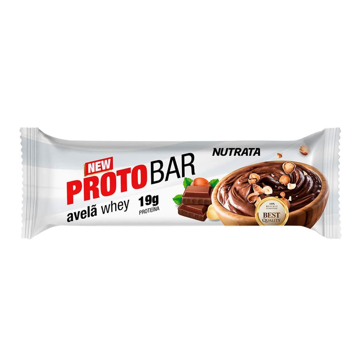 Barra Protobar Whey - 1 Unidade 70g Avel� - Nutrata*** Data Venc. 30/07/2024