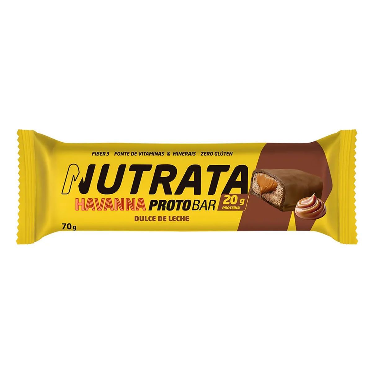 Barra Protobar Whey - 1 Unidade 70g Dulce de Leche Havana - Nutrata