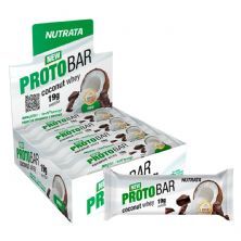 Barra Protobar Whey - 8 Unidades 70g Coconut - Nutrata