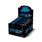 Barra Super Protein Cookies & Cream - c/24 unid. de 40g - Trio Alimentos
