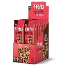 Barra Trio Nuts - c/ 12 und de 30g - Chocolate - Trio Alimentos