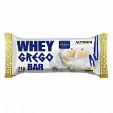 Barra Whey Grego Bar - 1 Unidade de 40g Beijinho - Nutrata*** Data Venc. 30/07/2020