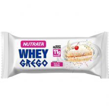Barra Whey Grego Bar - 1 Unidade de 40g Bolo de Festa - Nutrata