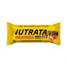 Barra Whey Grego Bar - 1 Unidade de 40g Dulce de Leche Havanna e Morango - Nutrata