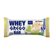 Barra Whey Grego Bar - 1 Unidade de 40g Torta de Lim�o - Nutrata*** Data Venc. 30/11/2020