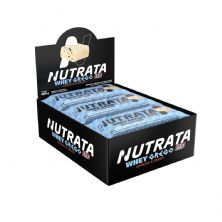 Barra Whey Grego Bar - 12 Unidades 40g Cookies and Cream - Nutrata