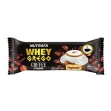 Barra Whey Grego Bar Coffee Cream - 1 Unidade 40g Cappuccino - Nutrata