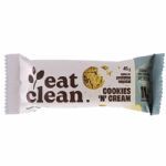 Barrinha de Proteina - 1 Barra 45g Cookies & Cream - Eat Clean*** Data Venc. 07/01/2025