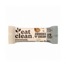 Barrinha de Proteina - 1 Barra 45g Cookies & Cream - Eat Clean