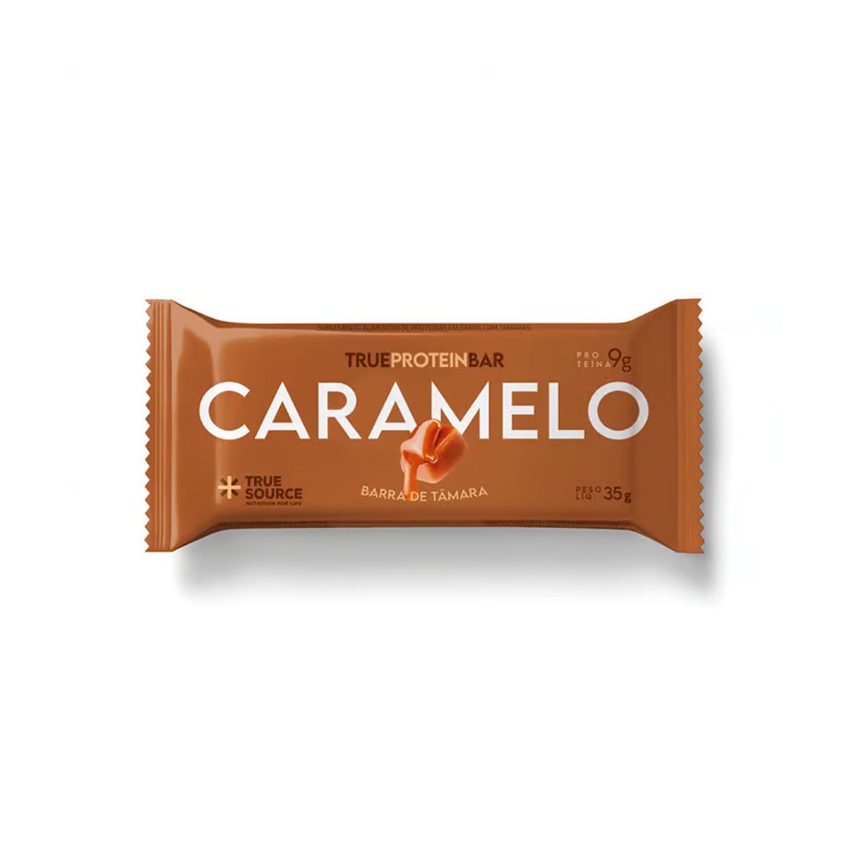 Barrinha de T�mara True Bar Protein - 1 Unidade de 35g Caramelo - True Source