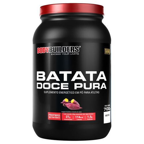 Batata Doce Puro - 700g Natural - BodyBuilders