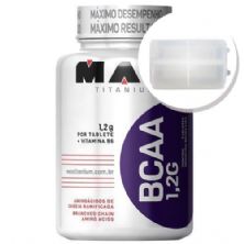 BCAA 1,2g c/ Vitamina B6 - 272 tabletes + Porta C�psulas transparente - Max Titanium