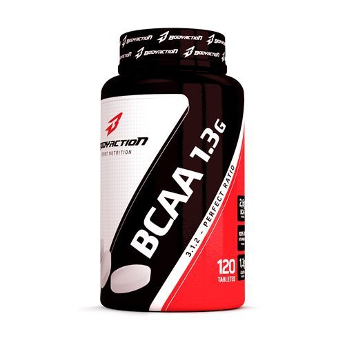 BCAA 1.3G - 120 Tabletes - BodyAction