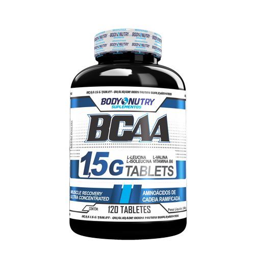 BCAA - 1,5g 120 Tabletes - Body Nutry
