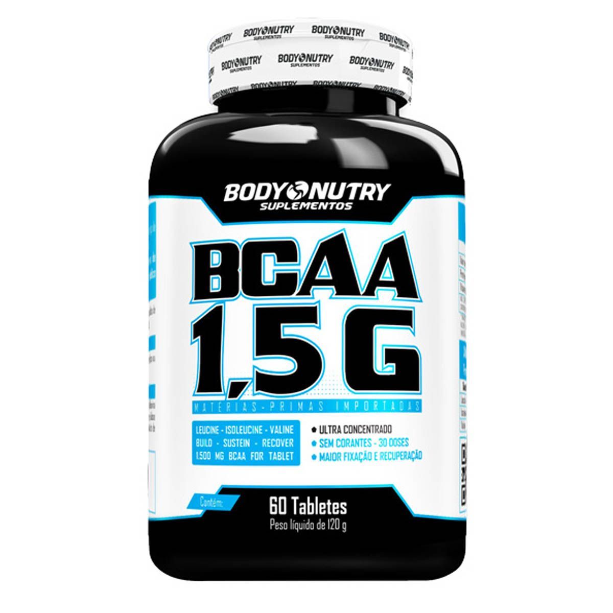 BCAA - 1,5g 60 Tabletes - Body Nutry