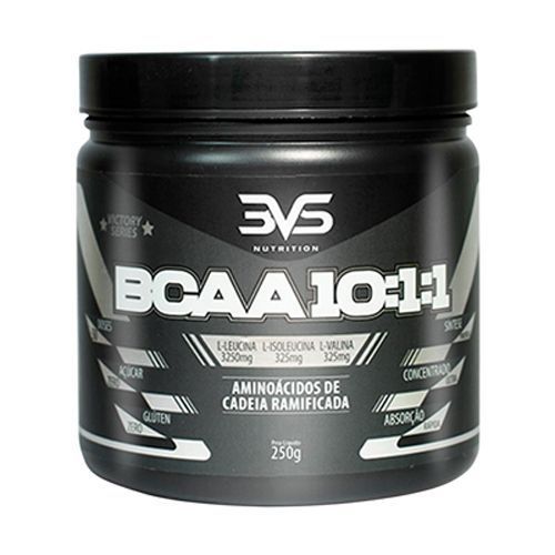 BCAA 10:1:1 - 250g Morango - 3VS Nutrition