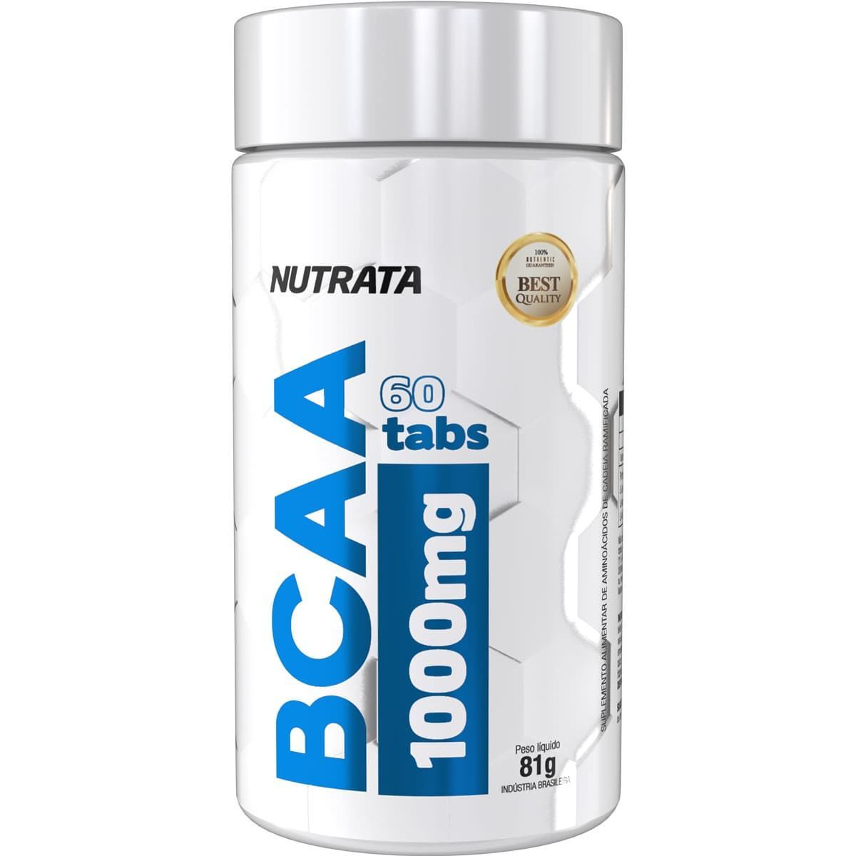 BCAA 1000mg - 60 Tabs - Nutrata*** Data Venc. 30/5/23