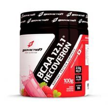 BCAA 12:1:1 Recoveron - 100g Morango Silvestre - BodyAction*** Data Venc. 28/02/2020