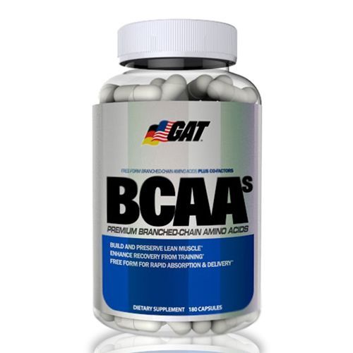 BCAA - 180 C�psulas - GAT