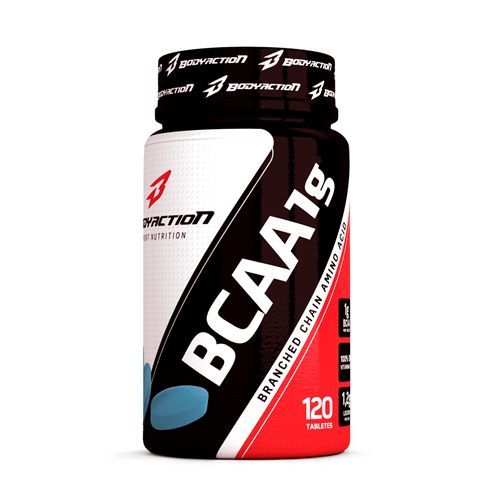 BCAA 1G - 120 Tabletes - BodyAction