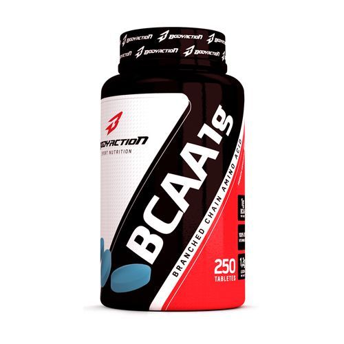 BCAA 1G - 250 Tabletes - BodyAction