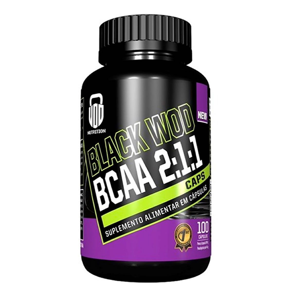 Bcaa 2:1:1 - 100 C�psulas - Wod Nutrition