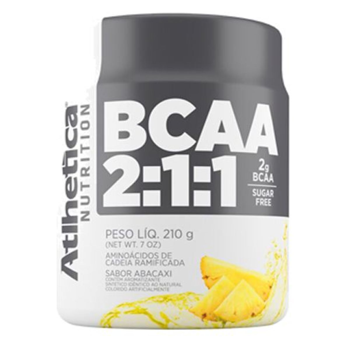 BCAA 2:1:1 - 210g Abacaxi - Atlhetica Nutrition*** Data Venc. 04/10/2023