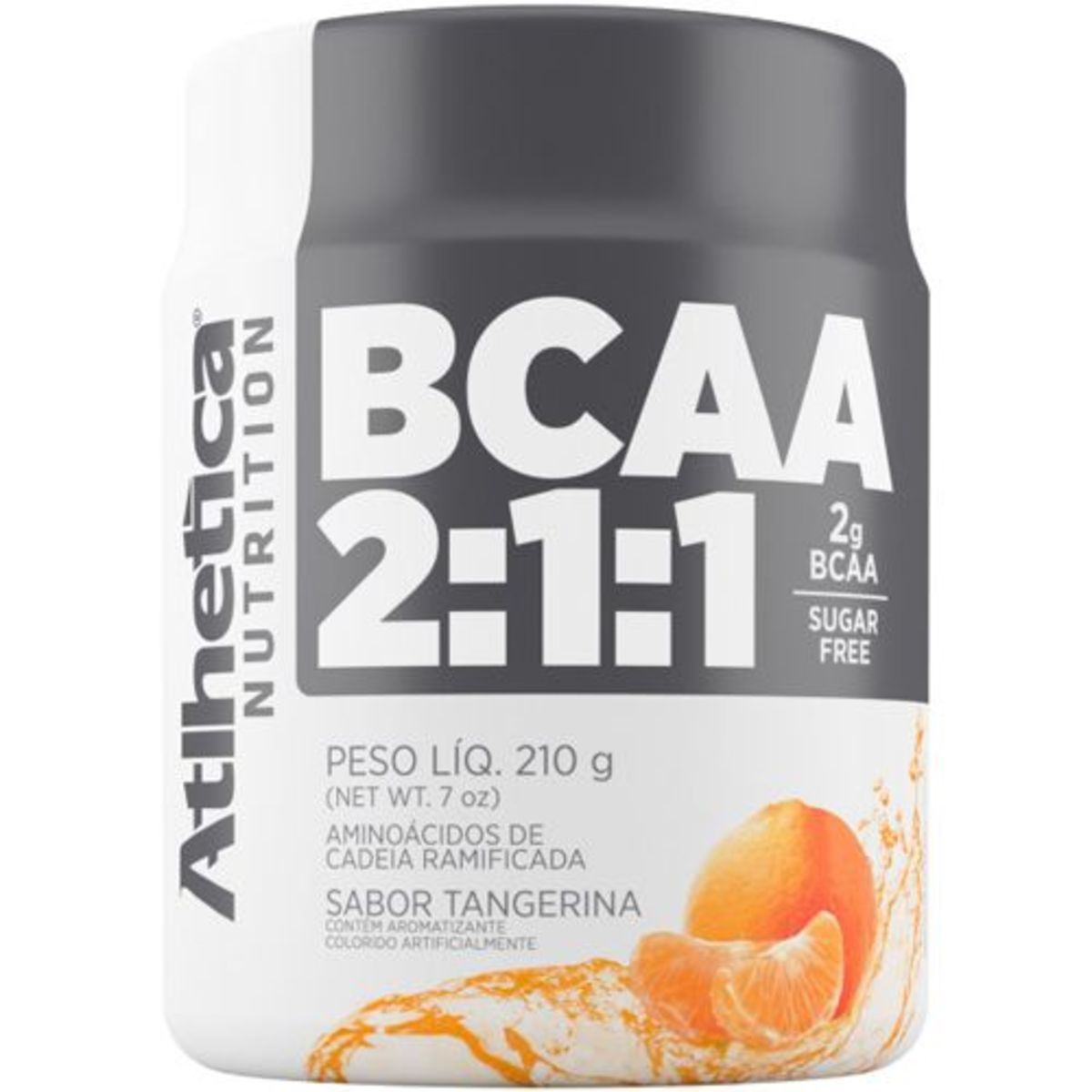 BCAA 2:1:1 - 210g Tangerina - Atlhetica Nutrition*** Data Venc. 22/02/2023