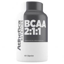 Bcaa 2:1:1 - 60 C�psulas - Atlhetica Nutrition
