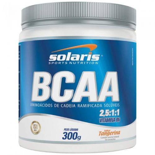 BCAA 2,5:1:1 em p� - 300g Tangerina - Solaris Nutrition