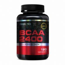 BCAA 2400 - 120 Tabletes - Probi�tica*** SEM LACRE  Data Venc. 30/10/21