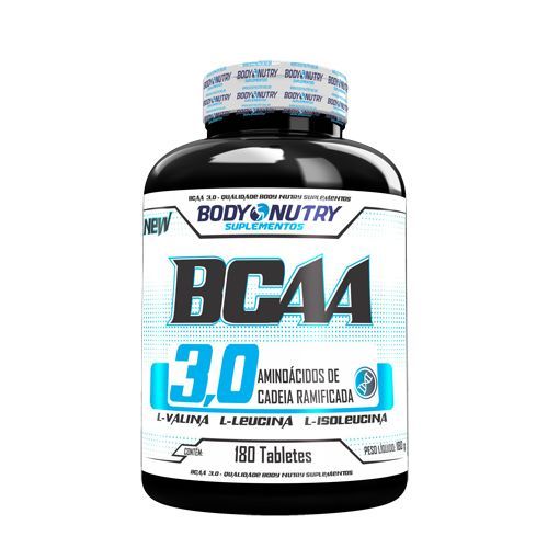 BCAA 3,0 - 180 Tabletes - Body Nutry