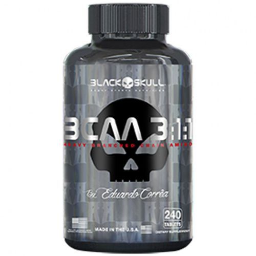 BCAA 3:1:1 - 240 Tabletes - Black Skull