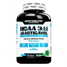 Bcaa 3:1:1 Mastig�vel - 60 Tabletes Menta - Body Nutry