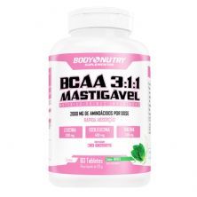 Bcaa 3:1:1 Mastig�vel Feminy - 60 Tabletes Menta - Body Nutry