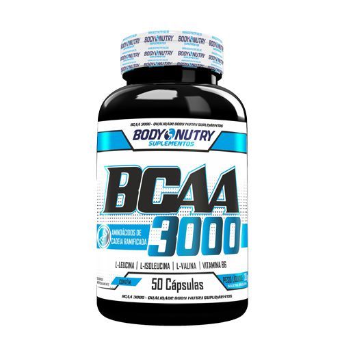 BCAA 3000 - 50 C�psulas - Body Nutry*** Data Venc. 03/10/2019