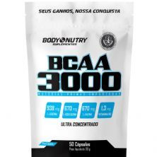 BCAA 3000 Refil - 50 C�psulas 30g - Body Nutry