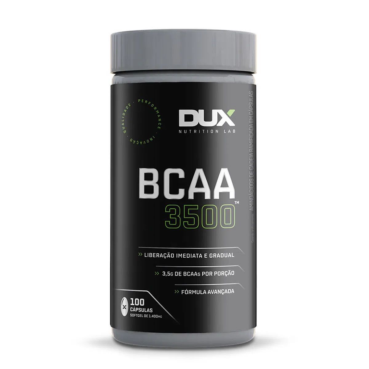 BCAA 3500 - 100 C�psulas - Dux Nutrition*** Data Venc. 1/8/23