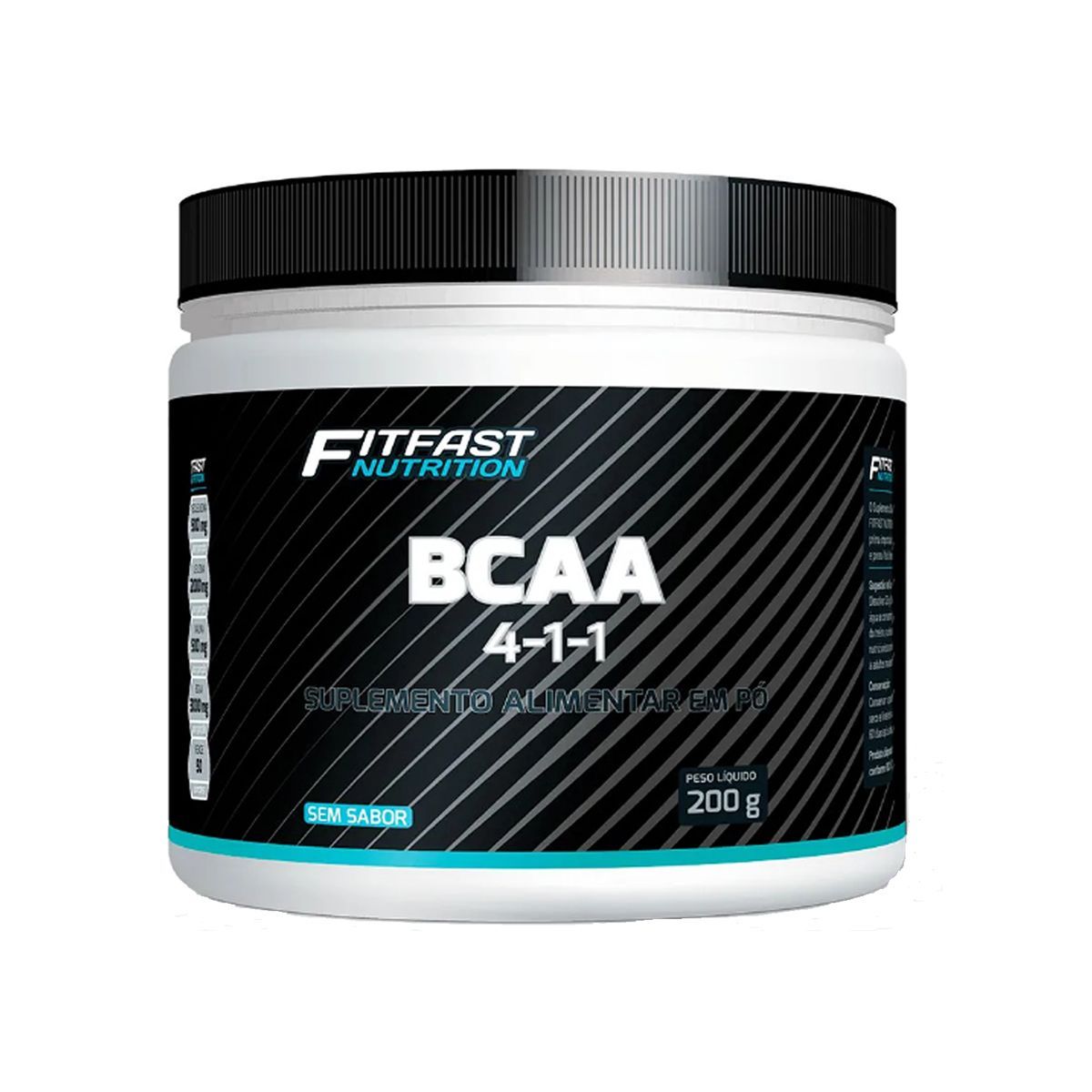 Bcaa 4:1:1 - 200g Sem Sabor - Fitfast Nutrition