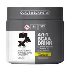 BCAA 4:1:1 - 280g Drink Maracuj� - Max Titanium