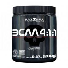Bcaa 4:1:1 Caveira Preta - 280g A�a� & Guarana - Black Skull