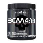 Bcaa 4:1:1 Caveira Preta - 280g Morango - Black Skull