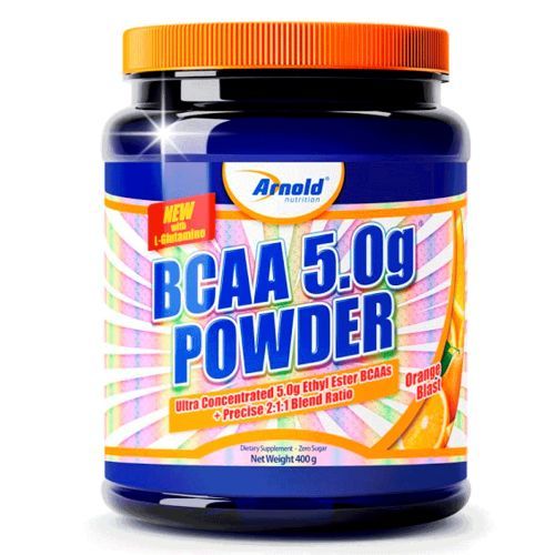 BCAA 5.0g Power - 400g Laranja - Arnold Nutrition